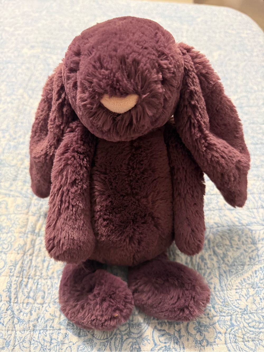 Jellycat BASHFUL PLUM BUNNY - Medium 12"
